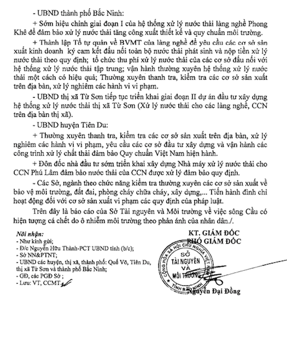 Sông Cầu đã giãy chết, đừng dung túng cho kẻ bóp cổ sông Đuống! - 6 Sông Cầu đã giãy chết, đừng dung túng cho kẻ bóp cổ sông Đuống! - 6