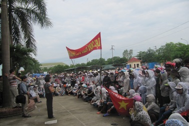 Yêu cầu được giải quyết, công nhân trở lại làm việc 