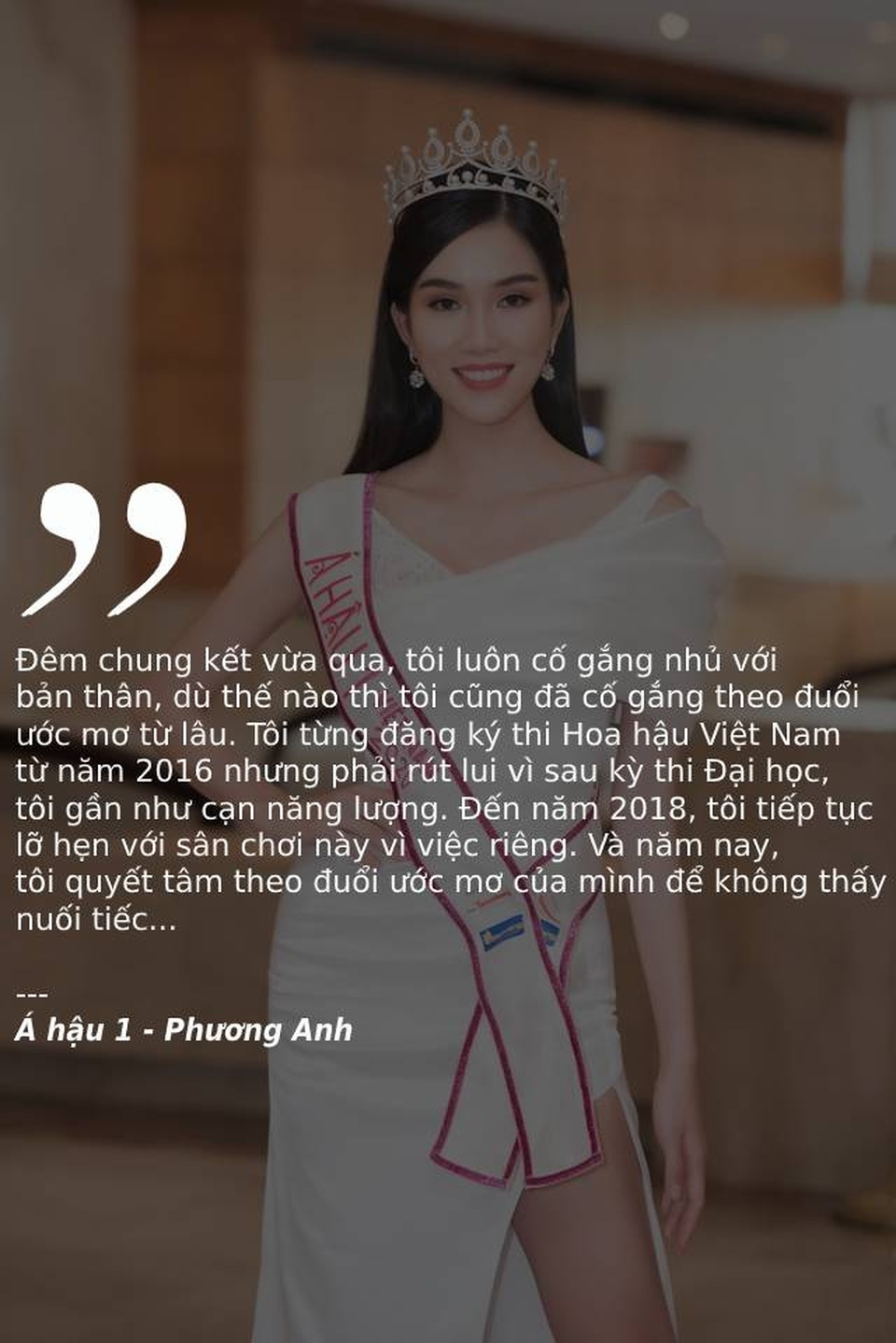 Dư âm sau một cuộc thi nhan sắc... - 3 Dư âm sau một cuộc thi nhan sắc... - 3