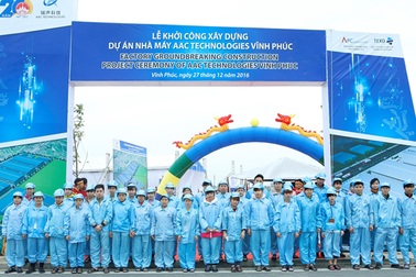 Xây dựng Nhà máy cung cấp linh kiện điện tử tiêu chuẩn thế giới tại Vĩnh Phúc