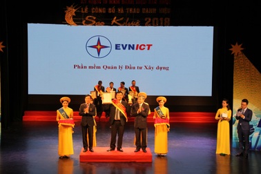 Phần mềm quản lý đầu tư xây dựng của EVN nhận danh hiệu Sao Khuê 2018