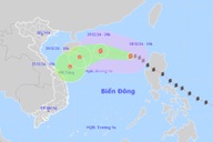 Bão Man-yi sẽ tan ngay trên Biển Đông