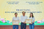 Báo Dân trí nhận Bằng khen của UBND tỉnh Điện Biên