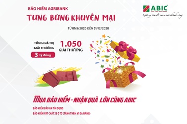 Nhiều giải đặc biệt dành cho khách mua bảo hiểm Agribank