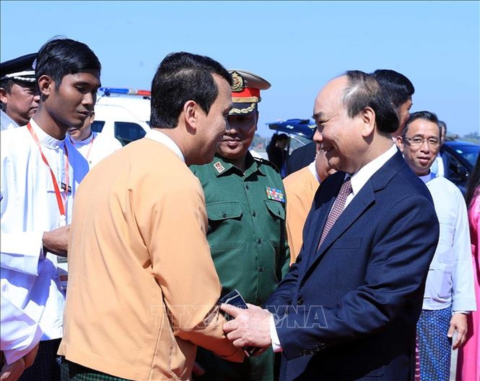 Thủ tướng kết thúc chuyến thăm chính thức Cộng hòa Liên bang Myanmar - 1 Thủ tướng kết thúc chuyến thăm chính thức Cộng hòa Liên bang Myanmar - 1
