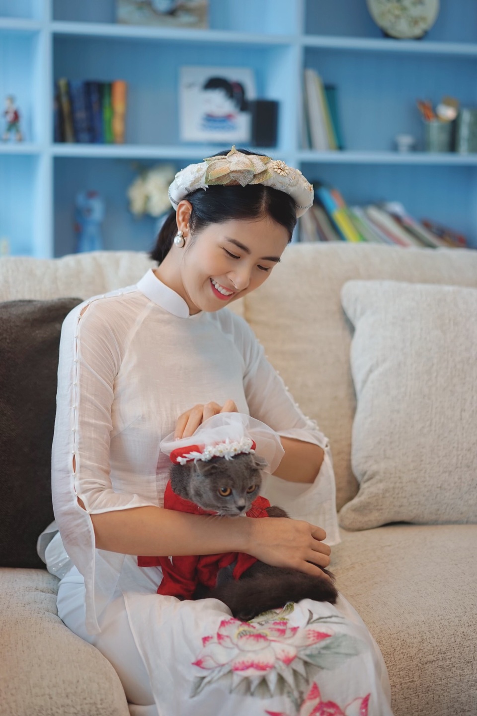 Hoa hậu Ngọc Hân làm “đám cưới thế kỷ” cho... mèo - 9 Hoa hậu Ngọc Hân làm “đám cưới thế kỷ” cho... mèo - 9