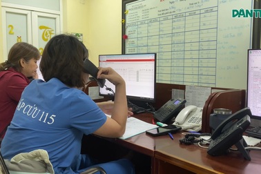 Đêm trắng tại Trung tâm cấp cứu 115 (Hà Nội) trước bão Wipha.