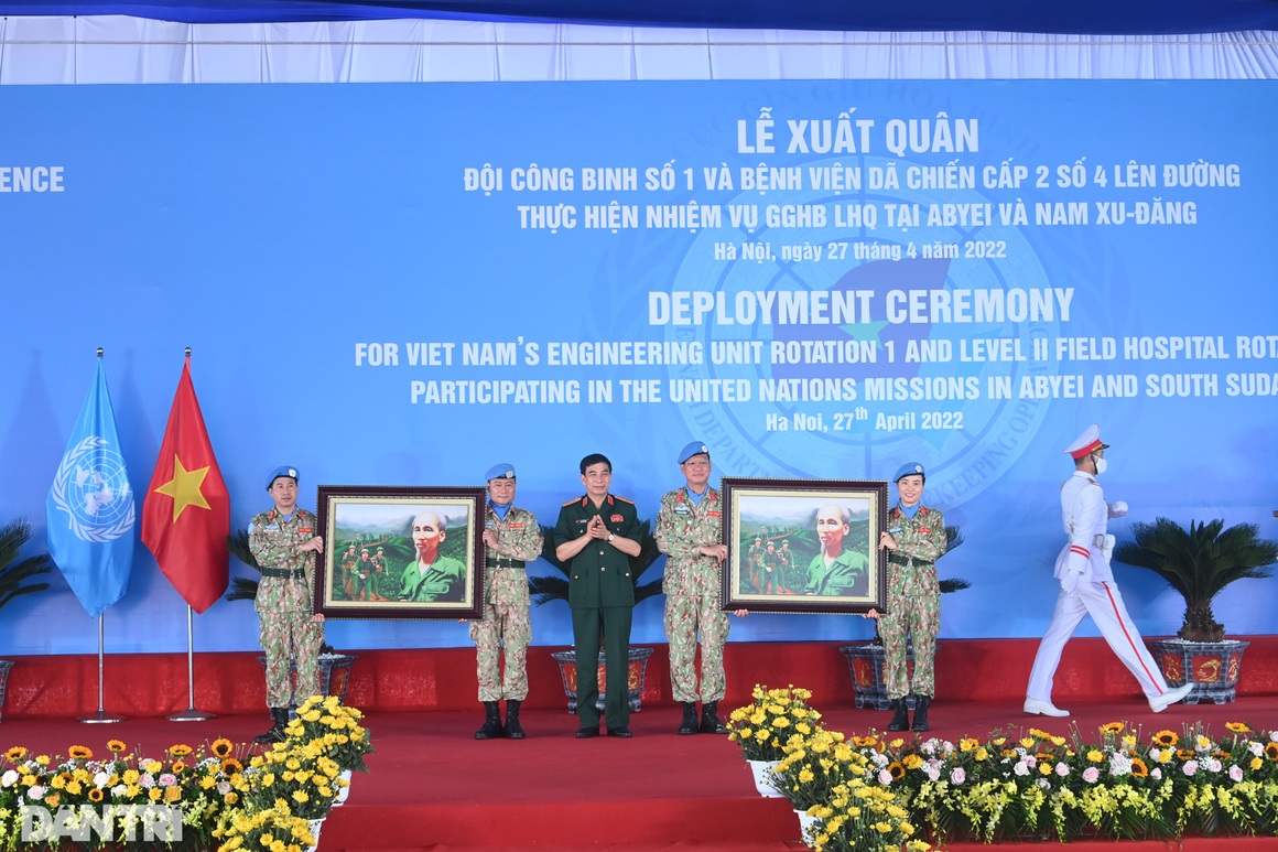 Đội Công binh Việt Nam lên đường gìn giữ hòa bình Liên Hợp Quốc - 4 Đội Công binh Việt Nam lên đường gìn giữ hòa bình Liên Hợp Quốc - 4