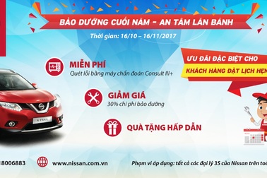 “Bảo dưỡng cuối năm, an tâm lăn bánh”