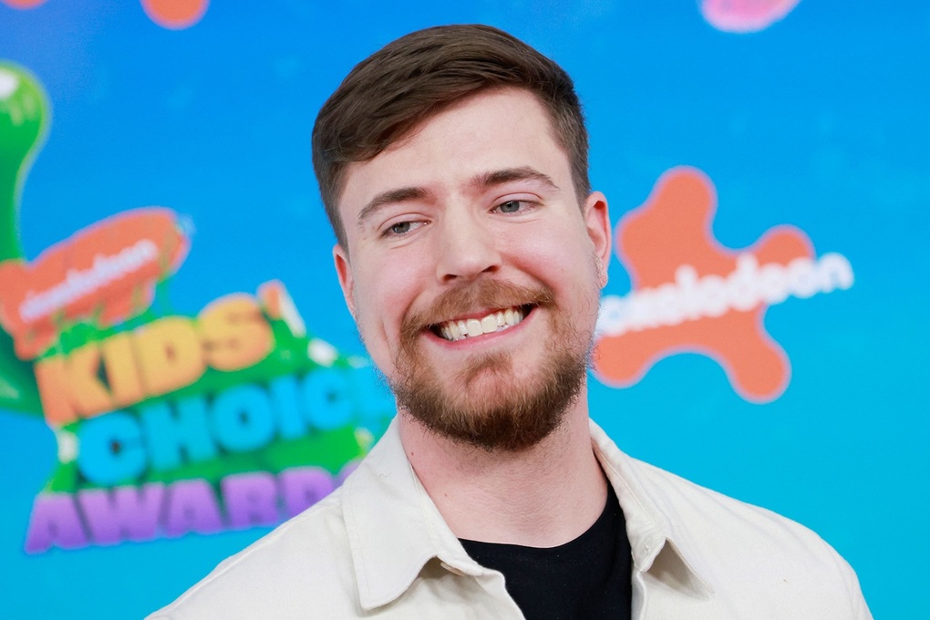 MrBeast là Youtuber giàu nhất thế giới hiện nay, với khối tài sản hơn 500 triệu USD (Ảnh: Getty). MrBeast là Youtuber giàu nhất thế giới hiện nay, với khối tài sản hơn 500 triệu USD (Ảnh: Getty).
