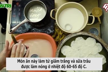 Bí quyết "hút" khách của món lạ làm từ sữa trâu