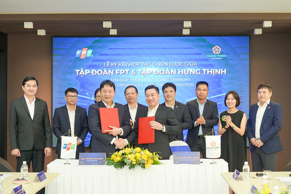 Tập đoàn Hưng Thịnh ký kết hợp tác chiến lược cùng Tập đoàn FPT - 2 Tập đoàn Hưng Thịnh ký kết hợp tác chiến lược cùng Tập đoàn FPT - 2