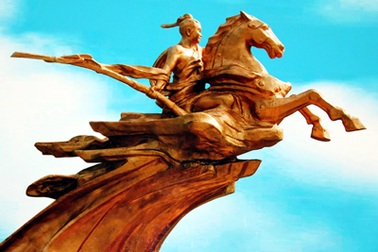 500 nhà sư làm lễ khai quang Tượng đài Thánh Gióng