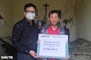 Gần 90 triệu đồng đến với người đàn ông bị ung thư gốc lưỡi