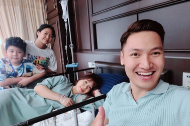 Bà xã Mạnh Trường sinh con thứ ba