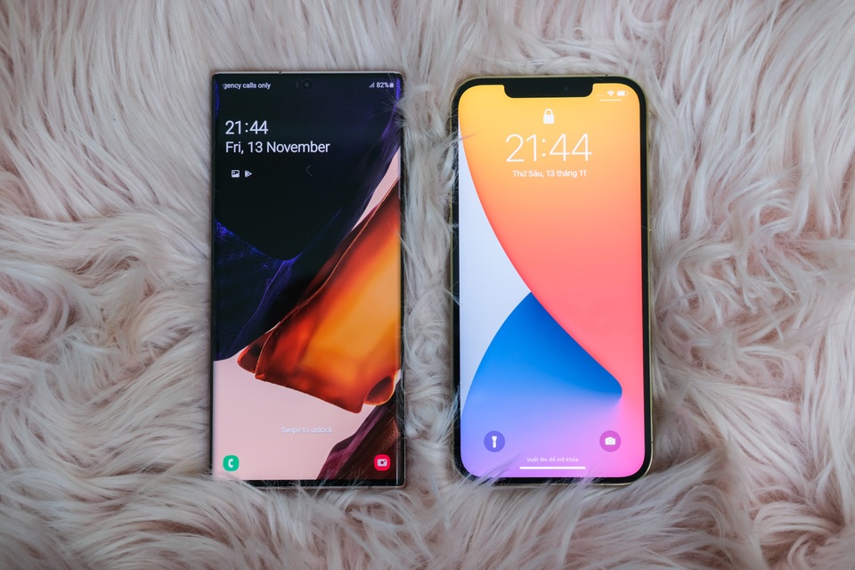 iPhone 12 Pro Max đọ dáng cùng Samsung Galaxy Note20 Ultra - 3 iPhone 12 Pro Max đọ dáng cùng Samsung Galaxy Note20 Ultra - 3
