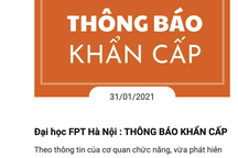 Một sinh viên trường Đại học FPT dương tính với SARS-CoV-2