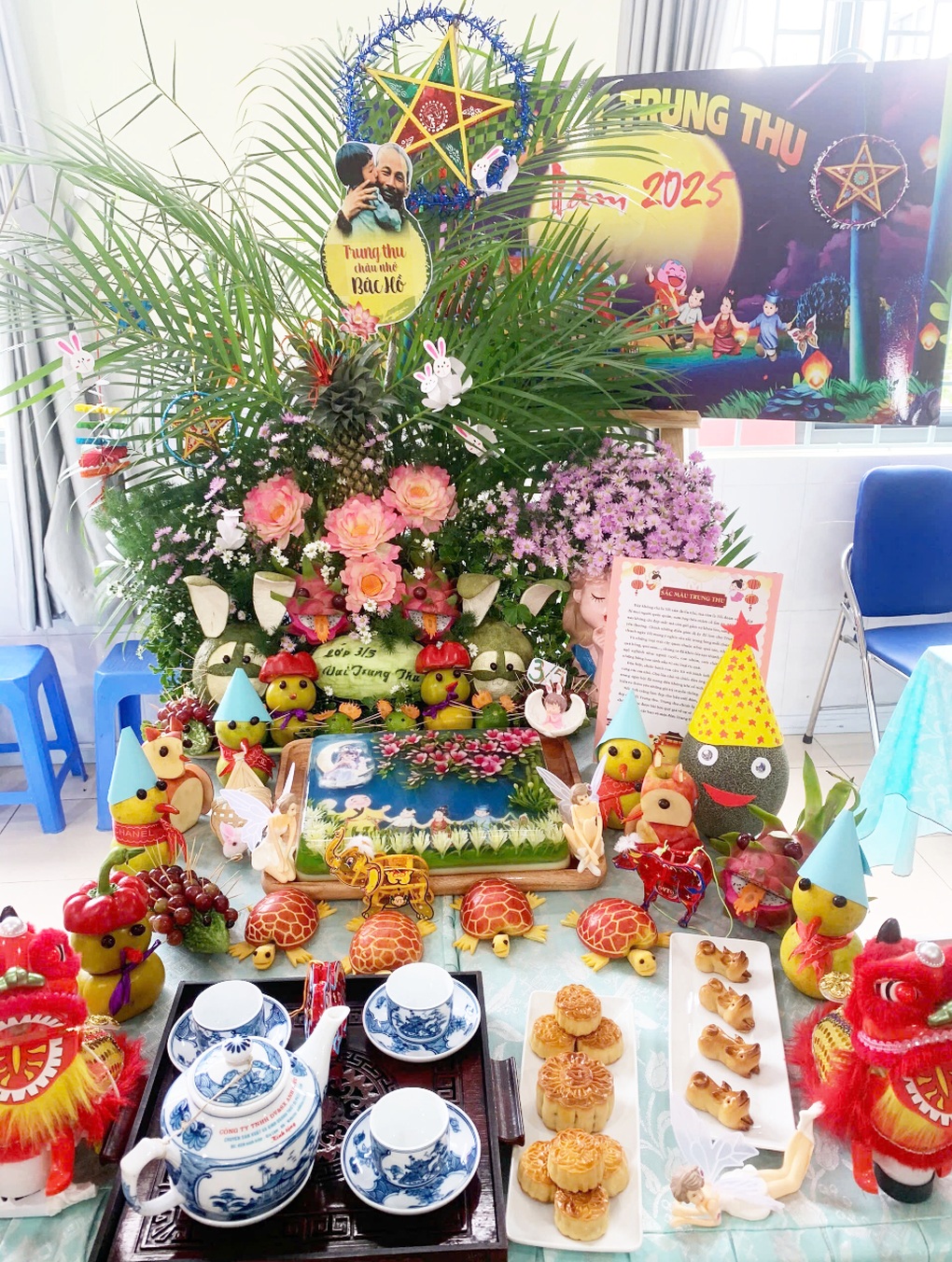 ຢ່າໃຫ້ງານບຸນກາງລະດູໃບໄມ້ປົ່ງຢູ່ໂຮງຮຽນກາຍເປັນການແຂ່ງຂັນໃຕ້ດິນລະຫວ່າງຫ້ອງຮຽນ - 3 Đừng để mâm cỗ Trung thu ở trường học trở thành cuộc đua ngầm giữa các lớp - 3