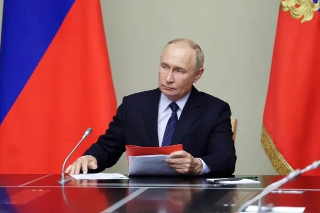 Tổng thống Putin họp Hội đồng An ninh sau điện đàm với Tổng thống Trump - 1 Tổng thống Putin họp Hội đồng An ninh sau điện đàm với Tổng thống Trump - 1