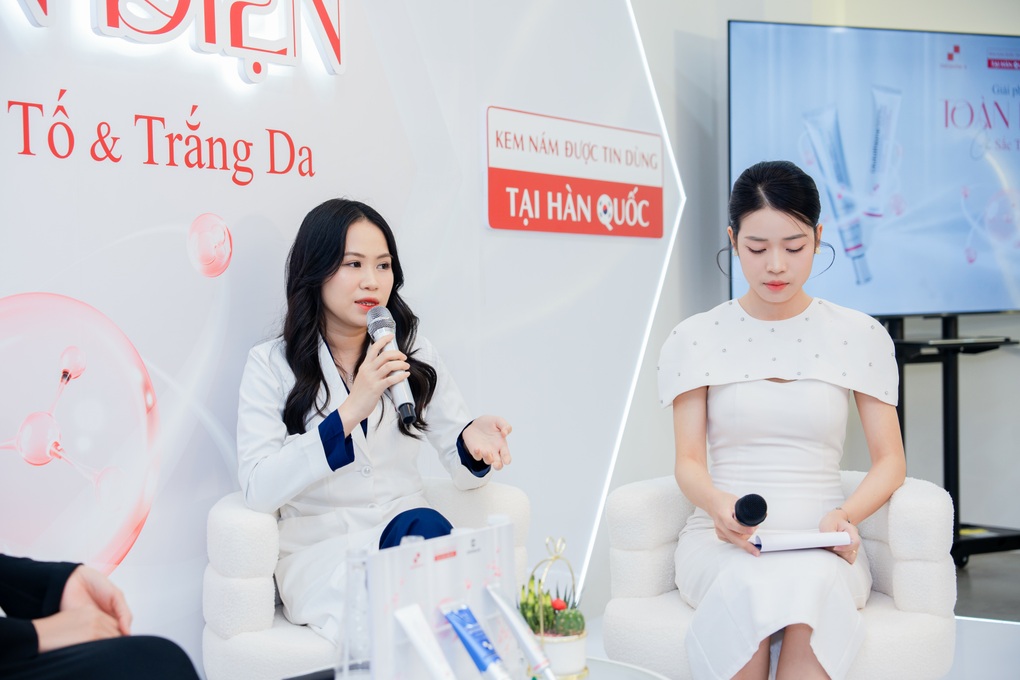Hội thảo Giải pháp toàn diện cho sắc tố và trắng da thu hút gần 1.000 người tham gia - 2 Hội thảo Giải pháp toàn diện cho sắc tố và trắng da thu hút gần 1.000 người tham gia - 2