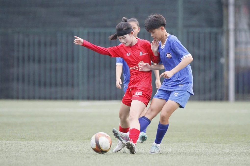 Nhà vô địch lộ diện trước vòng cuối giải bóng đá nữ U16 Quốc gia 2025 - 1 Nhà vô địch lộ diện trước vòng cuối giải bóng đá nữ U16 Quốc gia 2025 - 1