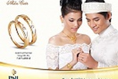 PNJ giới thiệu BST trang sức cưới Hạnh phúc vàng 2012