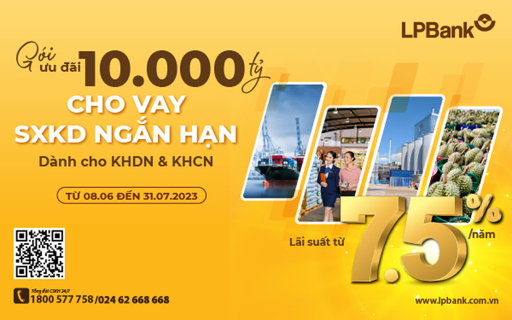 LPBank nâng gói ưu đãi cho vay sản xuất kinh doanh lên 10.000 tỷ đồng - 1