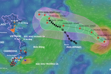 Bão Ragasa có thể đạt cường độ cấp siêu bão