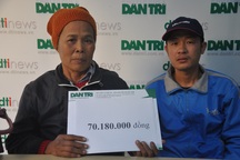 “Có tiền của bạn đọc Dân trí giúp đỡ, 2 cháu tôi không lo thất học nữa!”