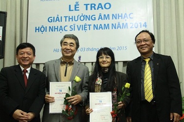 Nhiều tác phẩm trượt giải A giải thưởng âm nhạc 2015