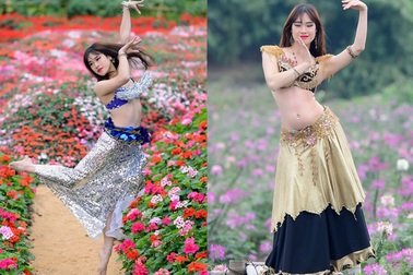 Nữ bellydance 9X khoe vũ điệu đẹp mê hồn ngày Tết