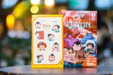 "Bí ẩn Ozon" - Truyện tranh Việt mở ra thế giới giả tưởng ly kỳ, hấp dẫn
