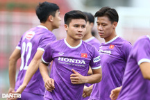 Tuyển Việt Nam tập buổi đầu tại TPHCM, sẵn sàng đối đầu Afghanistan