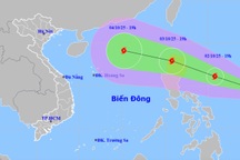 Áp thấp nhiệt đới sắp mạnh lên thành bão, dự kiến đêm 3/10 vào Biển Đông
