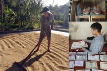 Đội khăn tang đi thi báo hiếu bố mẹ, thi đậu rồi cậu bé ngậm ngùi nghỉ học