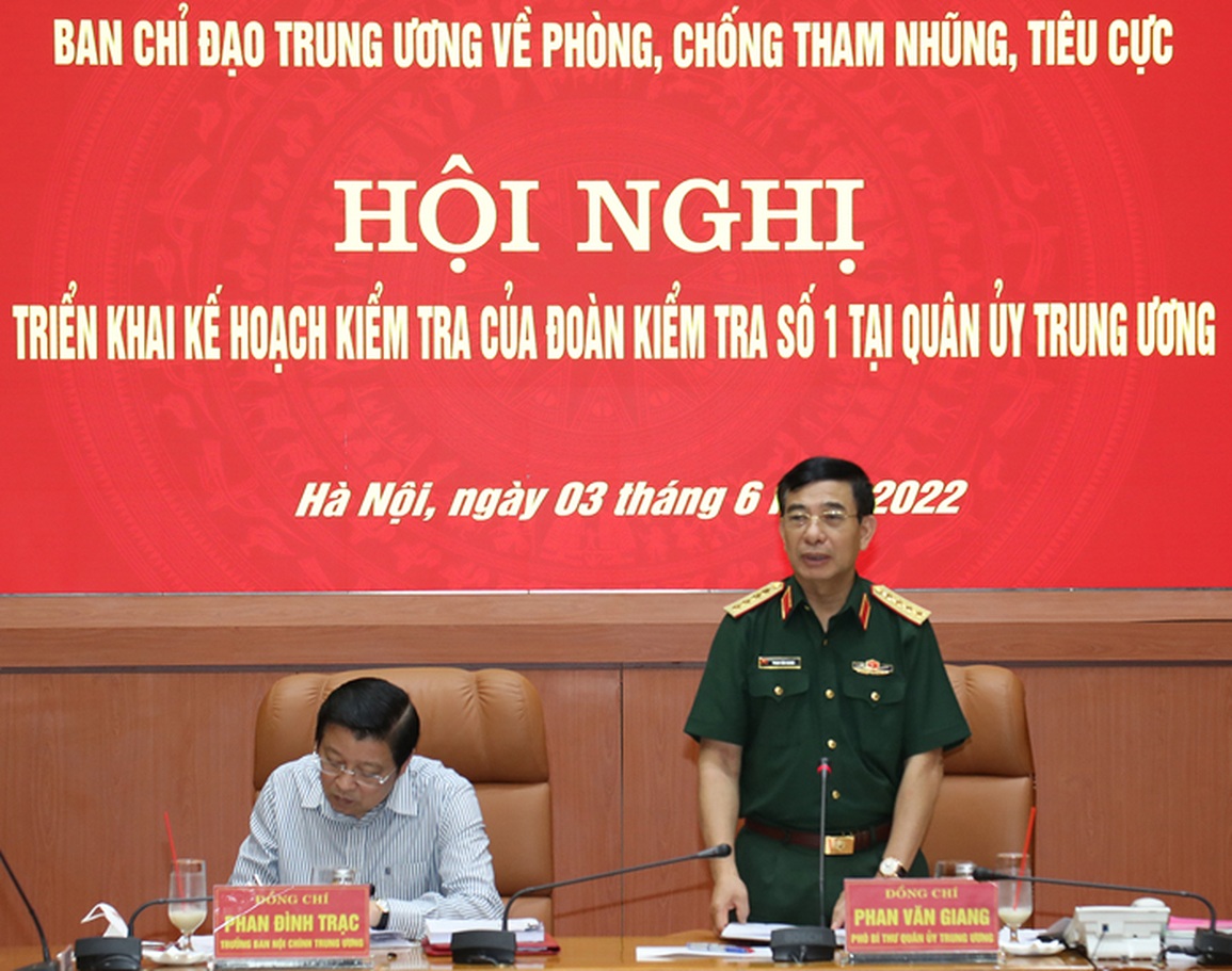 Kiểm tra công tác phòng, chống tham nhũng tại Quân ủy Trung ương - 3 Kiểm tra công tác phòng, chống tham nhũng tại Quân ủy Trung ương - 3