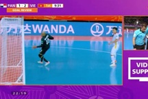 Vì sao công nghệ VS từ chối bàn thắng của tuyển futsal Việt Nam?