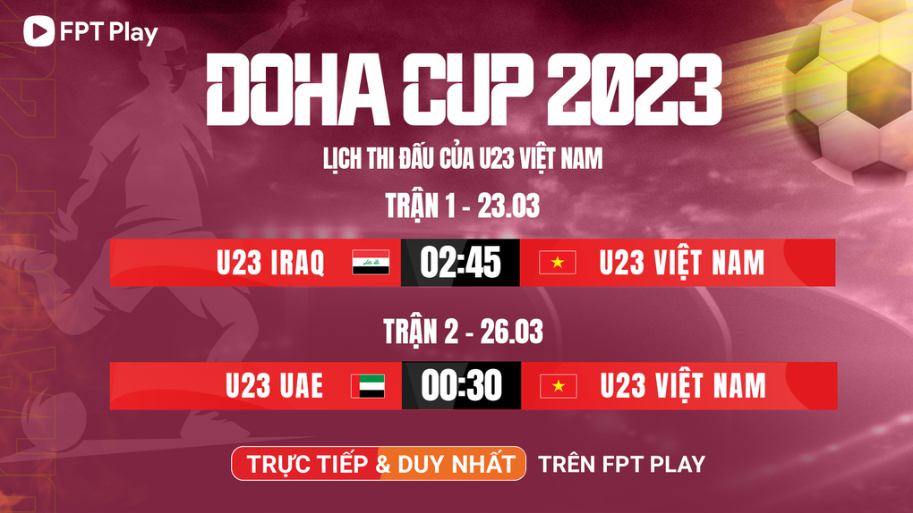 Những ngôi sao được kỳ vọng của U23 Việt Nam tại Doha Cup 2023 - 5 Những ngôi sao được kỳ vọng của U23 Việt Nam tại Doha Cup 2023 - 5