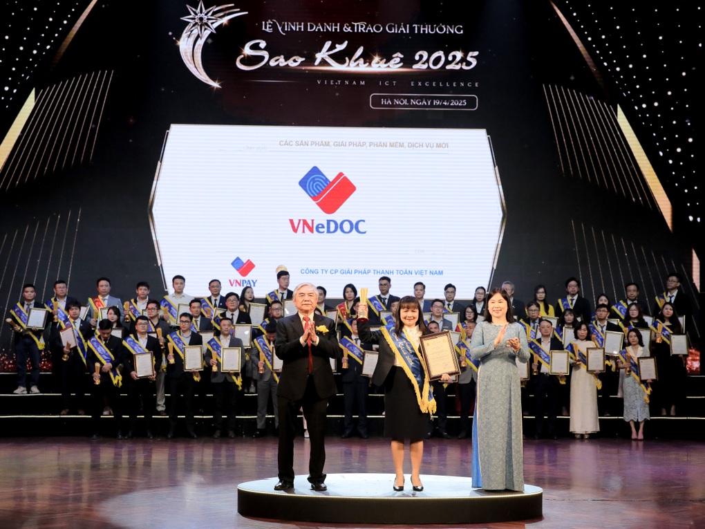 Bộ giải pháp chuyển đổi số VNPAY đạt giải thưởng Sao Khuê 2025 - 1 Bộ giải pháp chuyển đổi số VNPAY đạt giải thưởng Sao Khuê 2025 - 1