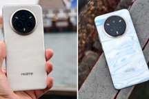 Trên tay điện thoại đầu tiên có mặt lưng tự đổi màu theo thời tiết