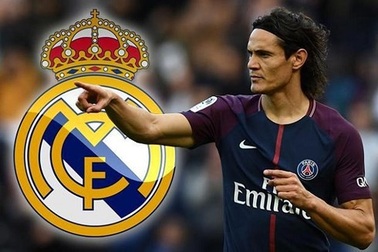 Nhật ký chuyển nhượng ngày 19/8: Real Madrid chi đậm mua Cavani