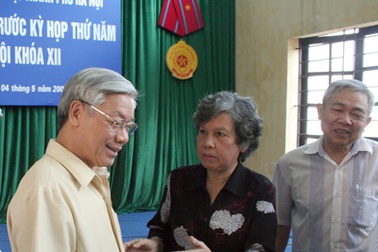 Cử tri Hà Nội quan tâm vấn đề khai thác bô xít