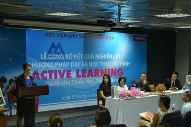 Hệ thống Trung tâm Anh ngữ AMA ra mắt chương trình học tiếng Anh Active Learning Kids Teens