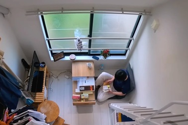 Căn hộ 9m2, nằm thẳng ngủ là đụng tường vẫn được săn đón ở Nhật Bản