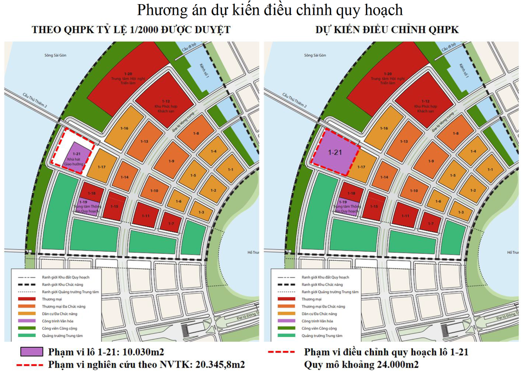 TPHCM xin ý kiến quy hoạch Nhà hát Thủ Thiêm - 3 TPHCM xin ý kiến quy hoạch Nhà hát Thủ Thiêm - 3