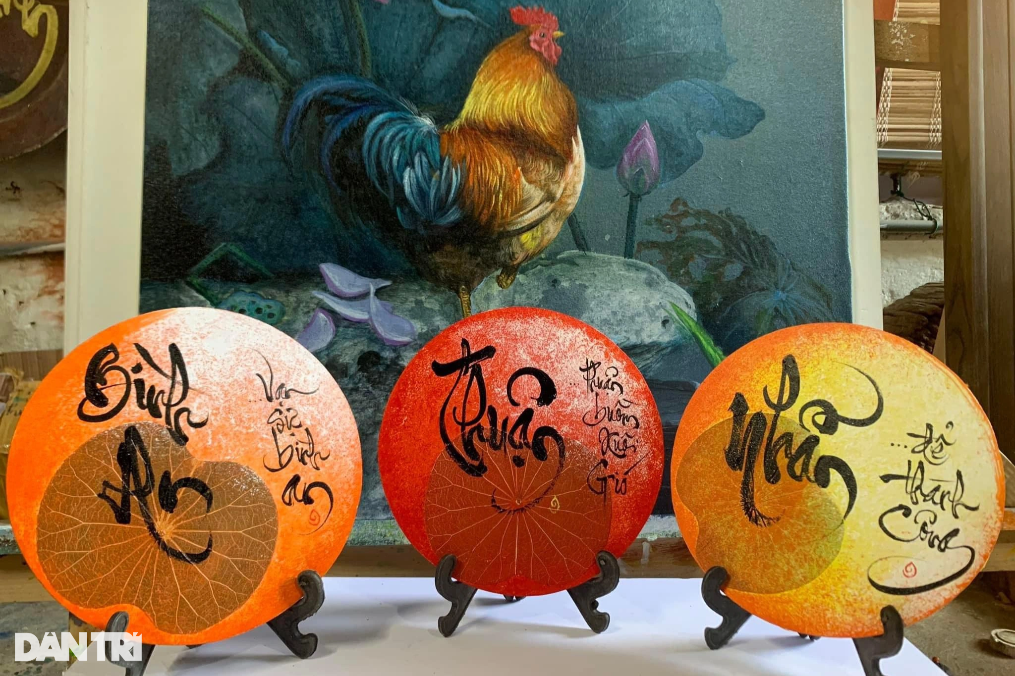 Sản phẩm độc nhất vô nhị từ lá sen của ông đồ - 6