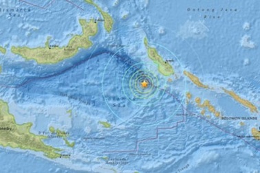 Động đất 7,2 độ richter tại Papua New Guinea