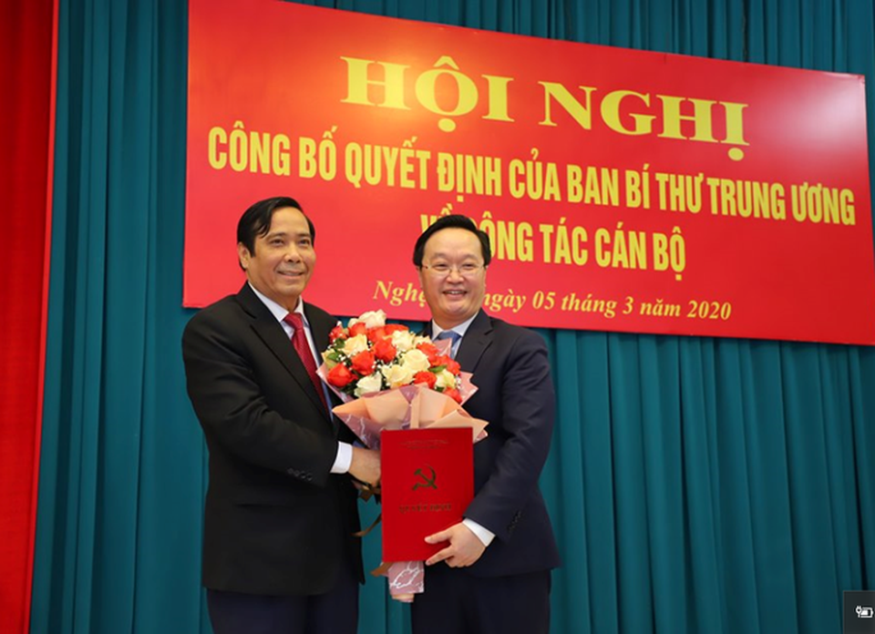 Thứ trưởng Bộ Kế hoạch và Đầu tư làm Phó Bí thư Tỉnh uỷ Nghệ An - 1 Thứ trưởng Bộ Kế hoạch và Đầu tư làm Phó Bí thư Tỉnh uỷ Nghệ An - 1