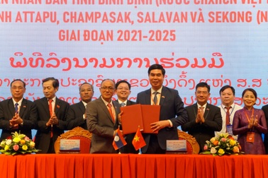 Bình Định ký kết hợp tác với 4 tỉnh Nam Lào