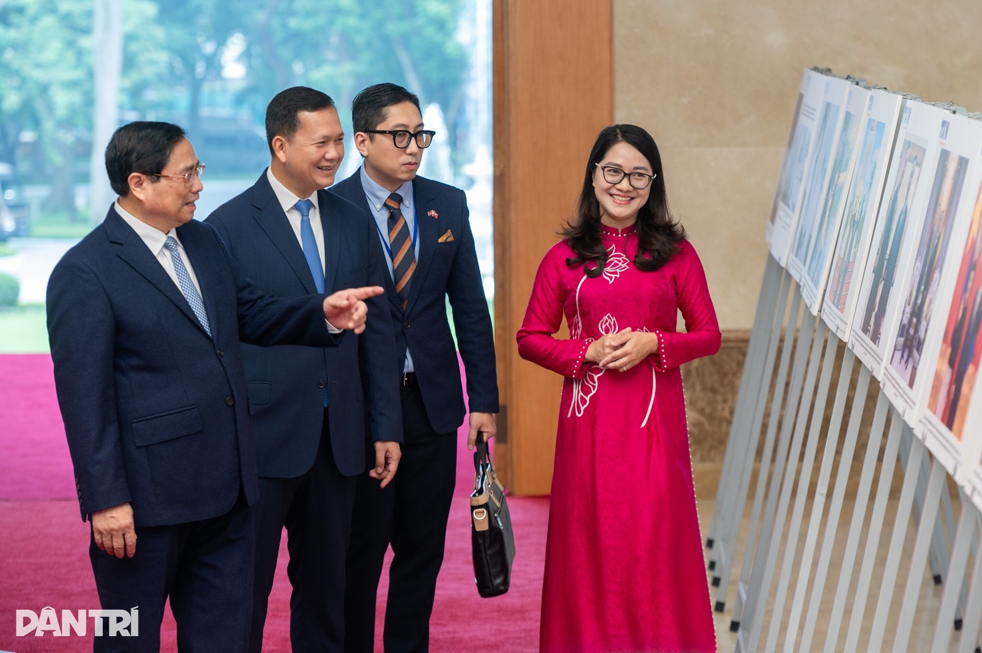 Thủ tướng Phạm Minh Chính chủ trì lễ đón Thủ tướng Campuchia thăm Việt Nam - 7 Thủ tướng Phạm Minh Chính chủ trì lễ đón Thủ tướng Campuchia thăm Việt Nam - 7